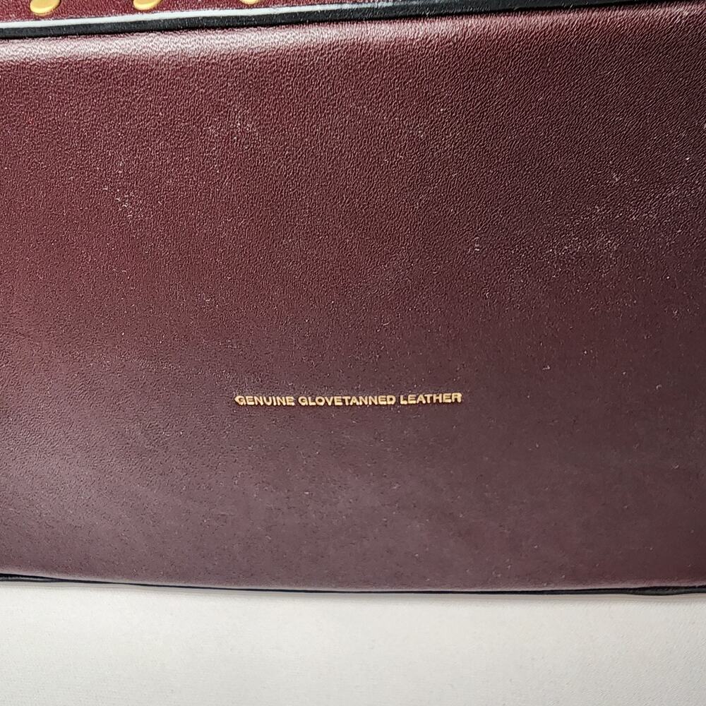CL838 Coach 1941 Bordeaux Cooper Carryall in Colorblock with Border Rivets - Picture 7 of 12